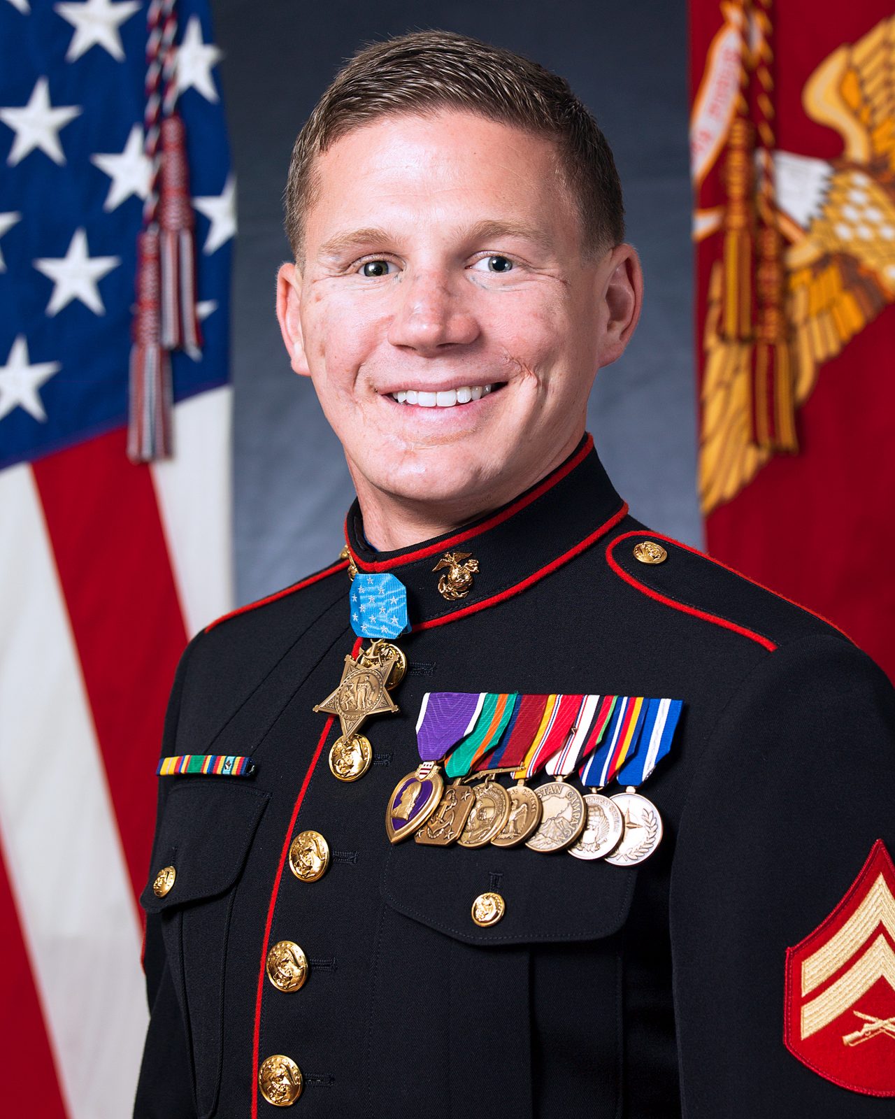 Picture of Lance Corporal Kyle Carpenter.